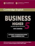 Cambridge English Business Higher 5 Student's Book with Answers w sklepie internetowym Booknet.net.pl