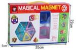 Kolorowe klocki magnetyczne Magical Magnet 40 sztuk w sklepie internetowym Booknet.net.pl