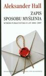 Zapis sposobu myślenia w sklepie internetowym Booknet.net.pl