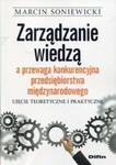 Zarządzanie wiedzą a przewaga konkurencyjna przedsiębiorstwa międzynarodowego w sklepie internetowym Booknet.net.pl