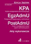 Kodeks postępowania administracyjnego Postępowanie egzekucyjne w administracji Prawo o postępowaniu przed sądami administracyjnymi w sklepie internetowym Booknet.net.pl