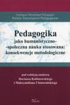 Pedagogika jako humanistyczno-społeczna nauka stosowana: konsekwencje metodologiczne w sklepie internetowym Booknet.net.pl