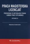 Praca magisterska Licencjat w sklepie internetowym Booknet.net.pl