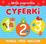 Moje pierwsze cyferki. Poznaję, piszę, naklejam w sklepie internetowym Booknet.net.pl