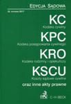 Kodeks cywilny Kodeks postępowania cywilnego Kodeks rodzinny i opiekuńczy Koszty sądowe cywilne oraz inne akty prawne w sklepie internetowym Booknet.net.pl