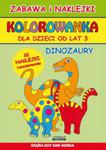 Kolorowanka dla dzieci od lat 3 Dinozaury w sklepie internetowym Booknet.net.pl