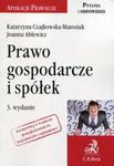 Prawo gospodarcze i spółek w sklepie internetowym Booknet.net.pl