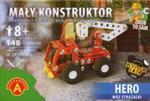 Mały konstruktor Hero Wóz strażacki 148 elementów w sklepie internetowym Booknet.net.pl