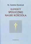 Elementy społecznej nauki Kościoła w sklepie internetowym Booknet.net.pl