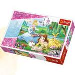 Puzzle 30 Disney Princess Bella i Kopciuszek w sklepie internetowym Booknet.net.pl