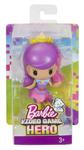 Barbie Video Game Hero minifigurka fioletowo-różowa w sklepie internetowym Booknet.net.pl