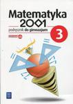 Matematyka 2001 3 Podręcznik w sklepie internetowym Booknet.net.pl