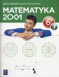 Matematyka 2001 6 Zeszyt ćwiczeń Część 2 w sklepie internetowym Booknet.net.pl