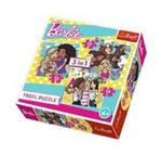 Puzzle Barbie Prawdziwa przyjaźń 3w1 w sklepie internetowym Booknet.net.pl