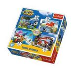 Puzzle Super Wings Odlotowa paczka 4 w 1 w sklepie internetowym Booknet.net.pl