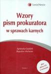 Wzory pism prokuratora w sprawach karnych z płytą CD w sklepie internetowym Booknet.net.pl