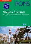 Pons włoski w 3 miesiące z płytą CD w sklepie internetowym Booknet.net.pl