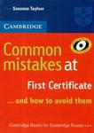 Cambridge common mistakes at first certificate w sklepie internetowym Booknet.net.pl