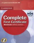 COMPLETE first certificate Workbook w sklepie internetowym Booknet.net.pl