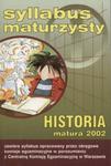 Syllabus maturzysty Historia, matura 2002 w sklepie internetowym Booknet.net.pl