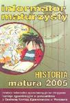 Informator maturzysty Historia Matura 2005 w sklepie internetowym Booknet.net.pl