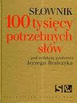Słownik 100 tysięcy potrzebnych słów w sklepie internetowym Booknet.net.pl