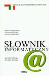 Słownik informatyczny włosko-polski polsko-włoski w sklepie internetowym Booknet.net.pl