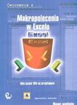 Makropolecenia w Excelu Opis języka VBA w sklepie internetowym Booknet.net.pl