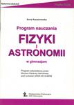 Program nauczania Fizyki i astronomii w gimnazjum. w sklepie internetowym Booknet.net.pl