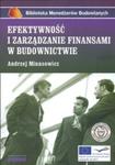 Efektywność i zarządzanie finansami w budownictwie w sklepie internetowym Booknet.net.pl