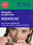 Wszystko, co potrzeba Niemiecki Kurs dla początkujących w sklepie internetowym Booknet.net.pl