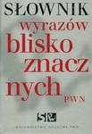 Słownik wyrazów bliskoznacznych PWN z płytą CD w sklepie internetowym Booknet.net.pl