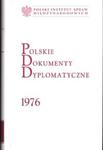 Polskie Dokumenty Dyplomatyczne 1976 w sklepie internetowym Booknet.net.pl