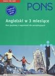 Pons Angielski w 3 miesiące Podręcznik z kompletem płyt CD w sklepie internetowym Booknet.net.pl