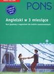 Pons Angielski w 3 miesiące Podręcznik z zestawem płyt CD w sklepie internetowym Booknet.net.pl