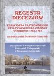 Regestr diecezjów Franciszka Czaykowskiego czyli właściciele ziemscy w Koronie 1783-1784 w sklepie internetowym Booknet.net.pl