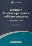 Komentarz do ustawy o partnerstwie publiczno-prywatnym w sklepie internetowym Booknet.net.pl