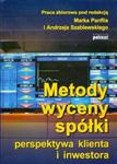 Metody wyceny spółki w sklepie internetowym Booknet.net.pl