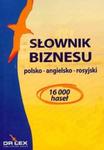 Słownik biznesu polsko-angielsko-rosyjski w sklepie internetowym Booknet.net.pl