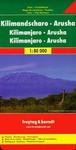 Kilimanjaro Arusha Road + Leisure map 1:80 000 w sklepie internetowym Booknet.net.pl