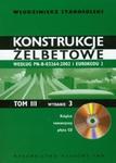 Konstrukcje żelbetowe tom 3 z płytą CD w sklepie internetowym Booknet.net.pl