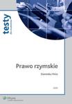 Prawo rzymskie. Testy dla studentów w sklepie internetowym Booknet.net.pl