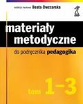 Materiały metodyczne do podręcznika pedagogika t.1-3 w sklepie internetowym Booknet.net.pl