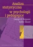 Analiza statystyczna w psychologii i pedagogice w sklepie internetowym Booknet.net.pl