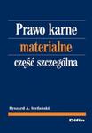 Prawo karne materialne Część szczególna w sklepie internetowym Booknet.net.pl