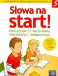 Słowa na start! - podręcznik do literatury dla klasy 5 + Lipcowe i sierpniowe wędrówki w sklepie internetowym Booknet.net.pl