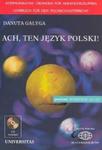 Ach ten język polski wersja niemiecka + CD w sklepie internetowym Booknet.net.pl