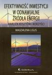 Efektywność inwestycji w odnawialne źródła energii w sklepie internetowym Booknet.net.pl