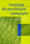 Statystyka dla psychologów i pedagogów w sklepie internetowym Booknet.net.pl