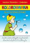 Nauka pisania i zabawa. Kolorowanka. Dla dziewczynki w sklepie internetowym Booknet.net.pl